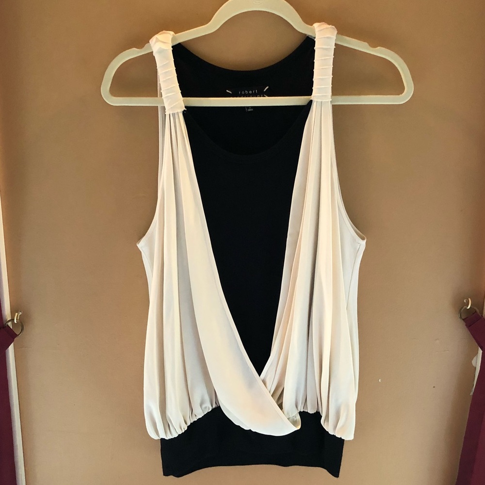 Robert Rodriguez Silk Sleeveless Top